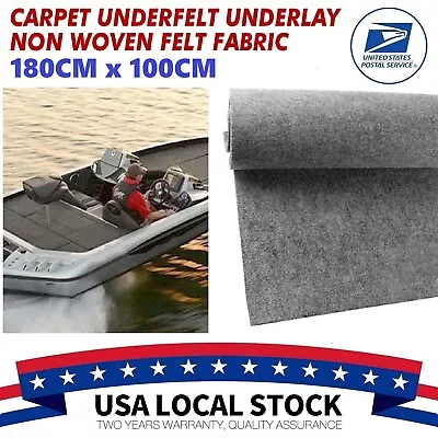 Mid Gray Marine Carpet 3MM Marine Grade Carpet For Boats For Outdoor Deck Patio • $18.99