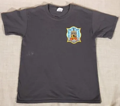 $6.65 • Buy Philadelphia Fire Dept. Engine Eleven Youth Gray Cotton T-Shirt Size L