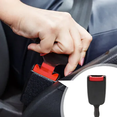 Universal Car Seat Belt Buckle Adapter Socket Plug Connector Camlock Accessories • $18.43