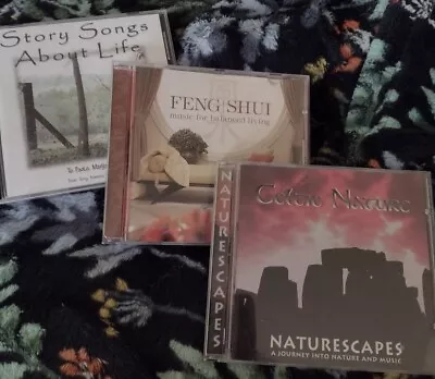 ZEN Music CD Lot - Relaxation Meditation Salon Massage Beauty Stress Healing  • $7