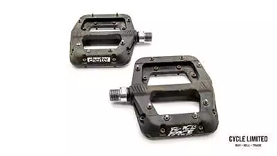 Race Face Chester Flat Black Pedals 363g • $19.99