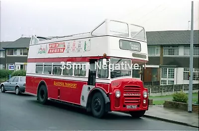 EASTBOURNE BLACKPOOL LEYLAND PD2 BUS 532 WARLEY ROAD 35mm NEGATIVE+COPYRIGHT • £2.20