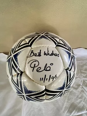 PELE Signed Ball Soccer Football Jan 1996 (Umbro Campions) W Certificate Of Auth • $1450