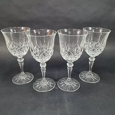 Vintage Cordial Glasses Wine Liquor France Cut Crystal Aperitif Stemware Barware • $29.97