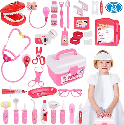 Gifts2U Doctor Set For Kid Girl Toy Doctor Kit Pretend Play Toys Dentist Medical • £20.18