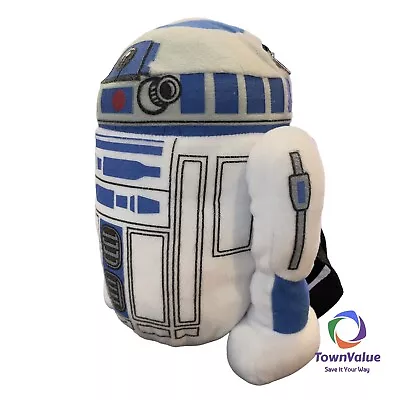 Backpack Star Wars R2-D2 Plush Soft 13  Zipper 7  Pocket 22  Adjustable Straps • $11.75