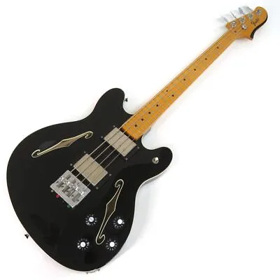 Fender China [Starcaster Bass] Black Electric Bass Maple Right-Handed 4String • $1653.07