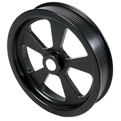 For 92-96 Corvette C4 Lt1 Billet Aluminum Power Steering Pulley Black *Cbw-031B • $399.86