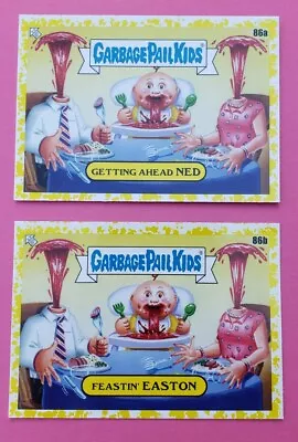 2021 Garbage Pail Kids LOT FOOD FIGHT YELLOW MUSTARD 86a 86b 💥  • $8.99