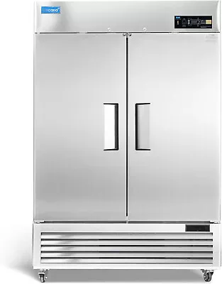 54  Commercial Freezer ICECASA Double Door Commercial Reach-In Freezer 49 Cu.ft • $2489