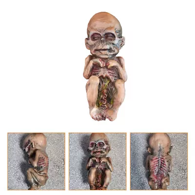 Halloween Scary Zombie Mummy Creepy Ghost Baby Doll Prop-SC • £20.49