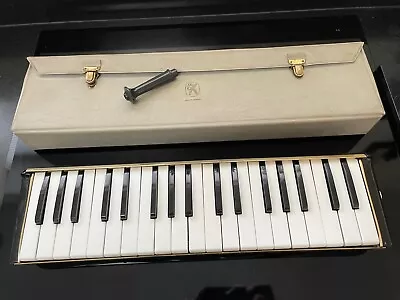 Rare Hohner Melodica Professional (Piano 36) Mouth Pieces & Case • $73.46