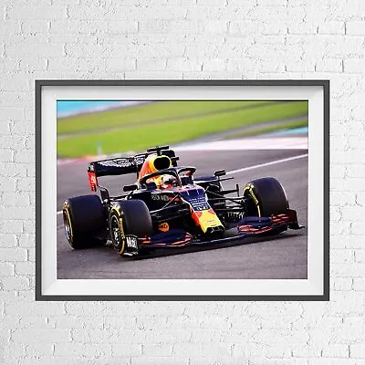 $11.95 • Buy Formula 1 - Verstappen Red Bull Racing Car Poster Picture Print - Size A5 To A0