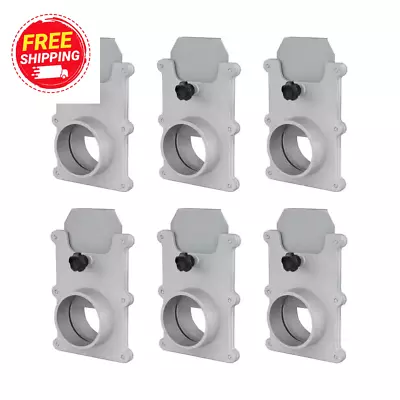 2-1/2 In. Blast Gate For Vacuum/Dust Collector Dust Collection Fittings -6-Pack • $66.77