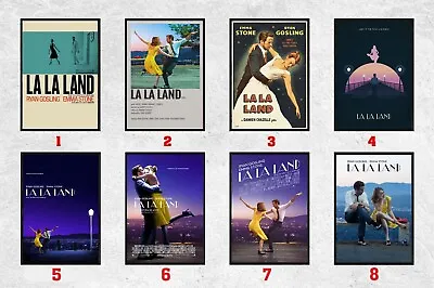 La La Land Movie Retro Poster Custom Movie Poster • £16.29