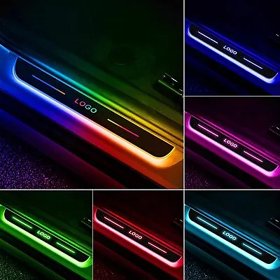 4PC Wiring-Free LED Door Sill Pro Waterproof Auto-Sensing Welcome Courtesy Light • $57.95