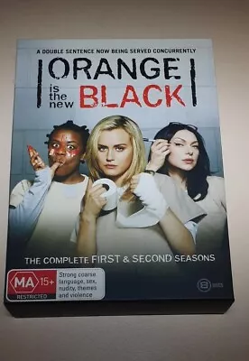 Orange Is The New Black : Season 1-2 | Boxset (DVD 2013) FREE POSTAGE* • £11.55