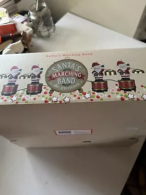 Cracker Barrel Santa’s Marching Band Mr. Christmas Decoration 2017 Musical • $129.99