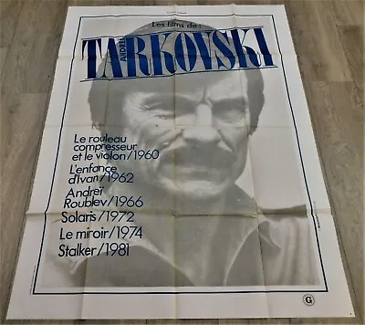 $125 • Buy Andrei Tarkovski French Movie Poster Original 47 63  Solaris Stalker