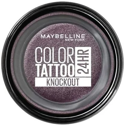 Maybelline Color Tattoo 24h Gel-cream Eyeshadow - Knockout (160) • £3.99