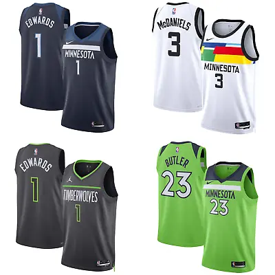 Minnesota Timberwolves NBA Jersey Men's Nike Basketball Shirt Top - New • £39.99