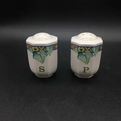 Set Of Villeroy & Boch Pasadena Salt & Pepper Shakers Ch6494 • $49.95