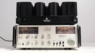 Mitsubishi DA-C20 Pre Amplifier/Tuner - DA-A10 Power Amplifier - Serviced • $2159.95