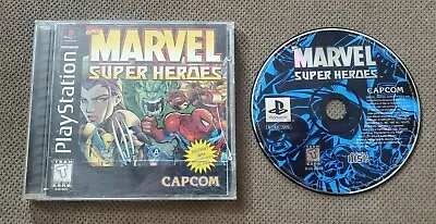 Marvel Super Heroes (Sony PlayStation 1 PS1 1997) Authentic • $99.99