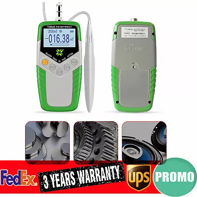 Handheld Tesla Gauss Meter Magnetometer Digital Magnetic Field Tester Flux Meter • $72.20