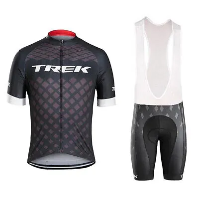 Team Cycling Jersey Set Men Short Sleeve Cycling Kits Jersey And Bibs Short Suit • $35.47