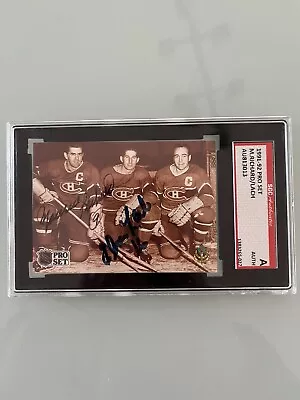 Maurice Richard/Elmer Lach Autograph Certified Rare Montréal Hall Of Fame • $217.86