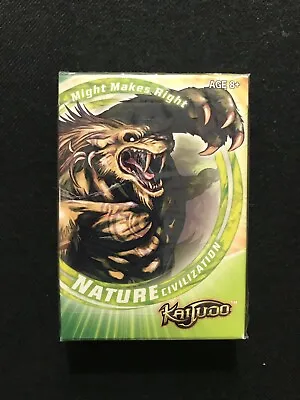 Kaijudo TCG Nature Civilization 40 Card Deck - Factory Sealed • $24.99