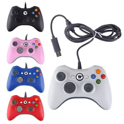 Wired Controller USB For PC Compatible With Xbox 360 / Windows 7 8 10 11 Gamepad • $27.99