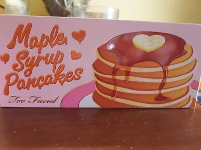 Too Faced Maple Syrup Pancakes Eyeshadow Palette Full Size New In Box MSPR $54 • $32.99