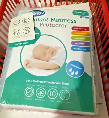 Playgro Infant Mattress Protector & Sheet • £17.32