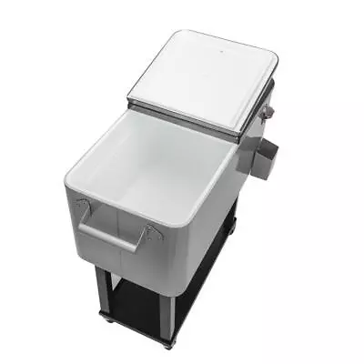 80QT Rolling Warm Cooler Food Cart Ice Chest • $119.90