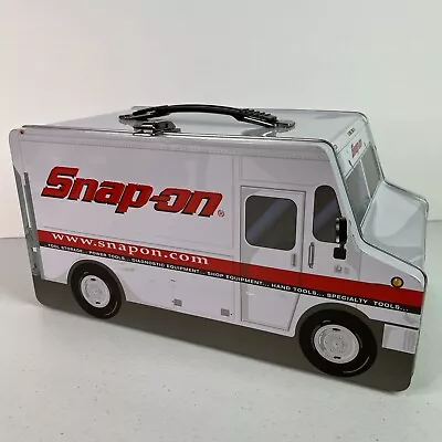 Snap On Tools Metal Tool Truck Lunch Box Nice Collectible 12  X 6  X 7  • $84.99