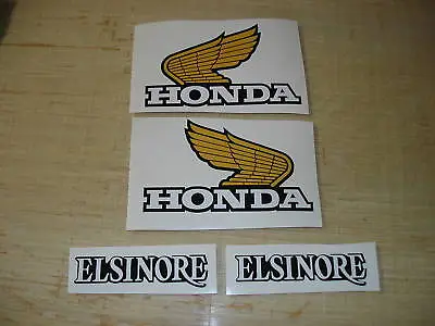 1980 Honda CR 125 Elsinore Decal Kit AHRMA  VINTAGE MOTOCROSS • $23.50