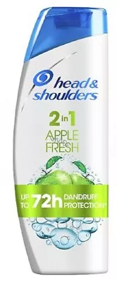 Head&shoulders Anti-dandruff Shampoo 2 In 1 Apple Fresh 250ml • £5.45