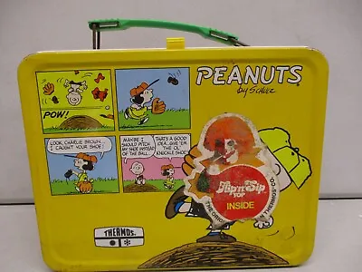 1970's Thermos Peanuts Metal Lunchbox • $19.99