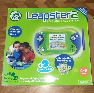 LeapFrog Leapster 2 Learning Game System & Diego Animal Rescuer  *FREE POSTAGE* • $169