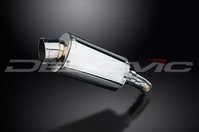 Delkevic 9  Stainless Oval Muffler - Kawasaki KLE650 Versys 2006-2014 Exhaust • $239.99