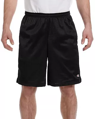 Champion Mens 9  Inseam Athletic Gym Basketball Long Mesh Pocket Shorts 81622 • $19.20