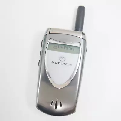 Motorola V60i Verizon Silver/Black Flip Phone • $34.99