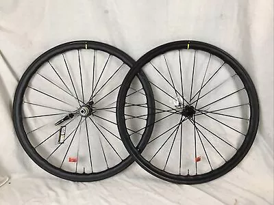 NOS Mavic Ksyrium Elite UST 700c Clincher Disc Brake Road/Gravel Wheelset &Tires • $300