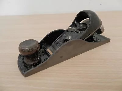 £23.99 • Buy Vintage STANLEY No 220 - Joiner Woodworking Block Plane - Sharp & Ready For Work