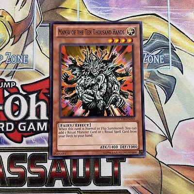 Yugioh! Manju Of The Ten Thousand Hands LCYW-EN250 Common Unlimited VLP/NM • $2.09