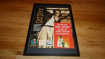 MARC ANTHONY-1995 Framed Original Poster Sized Advert • $49.77