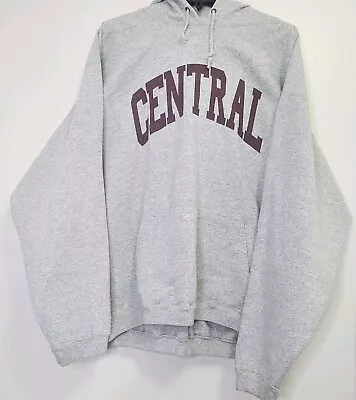 Central Michigan University Gray Men's Hoodie Size XL - The Cotton Exchange • $25.97