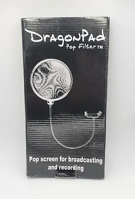 Dragon Pad Pop Filter For Broadcasting & Recording W/ Flexible Gooseneck Holder • $9.99